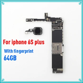 

for iphone 6S plus 5.5inch 64GB black original unlock motherboard with fingerprint with touch ID IOS system logic board