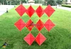 Outdoor Fun Sports 3D Red Diamond kite  Good Flying 3