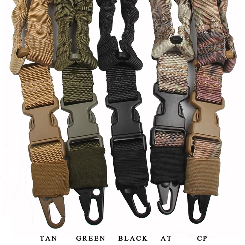 Ajustável Arma Militar Tático Cinto Estilingue Único