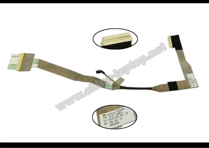 New and Original LCD Cable for HP Pavilion dv2000 dv2100 dv2200 dv2300 dv2400 dv2500 dv2600 14" LED display - 50.4S519.002 | Компьютеры