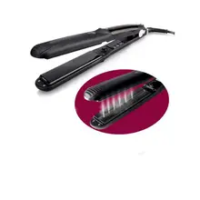 Hair Styling Accessories Hair Straightener Ceramic Steam Flat Iron Vapor Plate 450F Wet/Dry Hair Iron Steamer Styling Tool