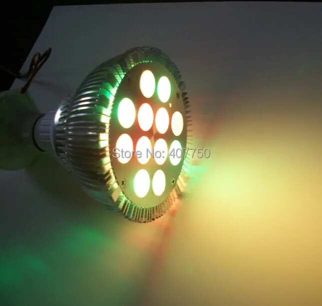 

Infrared remote 44key controler multi color12X1W Par38 led spot light led ceiling panel light used for hotels and cafes