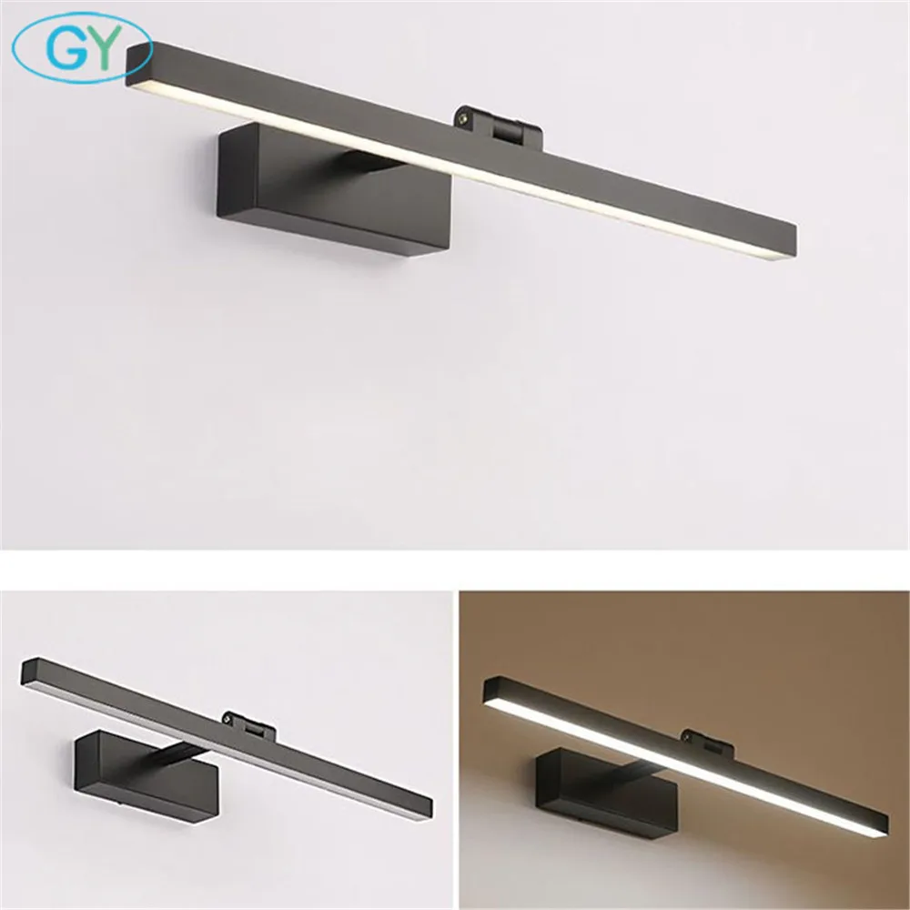 LED Wall Lamp Bathroom Mirror Light Waterproof Modern Acrylic AC85-265V L40cm L60cm L70cm L90cm L110cm led wall lamp,wall sconces light,wall lamp