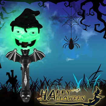 

Halloween Flashing Magic Wand LED Light Up Glow Wand Glow Stick For Halloween 6.20