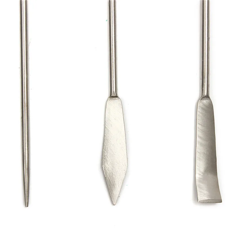 Multifunction 3pcs 22cm Stainless Steel Bar Spoon Chemistry Experiment