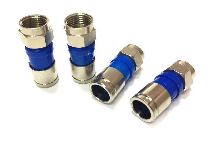 F RG6 connector bule (2)