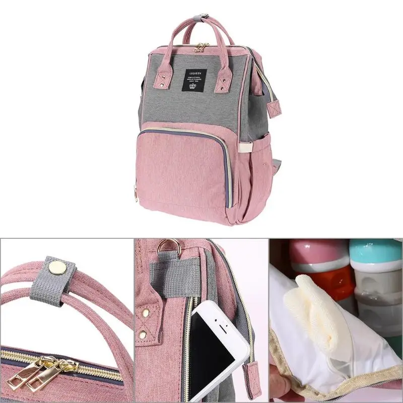 Многофункциональная Детская сумка, дорожный рюкзак, Большая вместительная сумка для кормления ребенка, модные рюкзаки для мам, женская сумка на плечо, Mochila