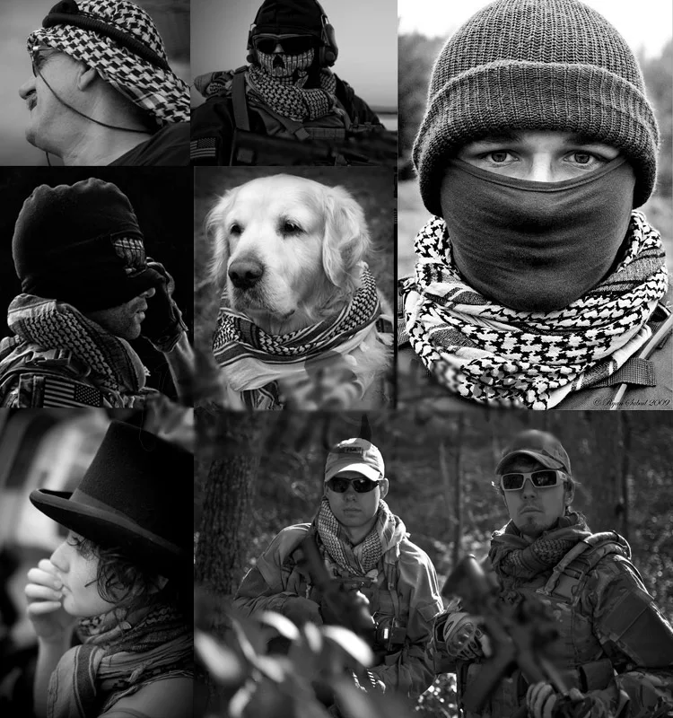 mens scarf for summer Arab Square Military Tactical Scarf Men Thicken US Soldier Army Combat Scarves Keffiyeh Shawl Veil Paintball Arabic Scarf 110cm mens dress scarf