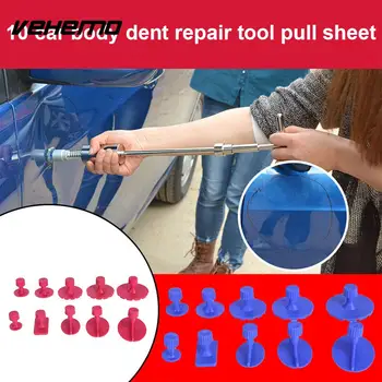 

Vehemo 10PCS Extractor Dent Pulling Tab Car Panel PDR Multi-Function Repair Kit Removal Tool Dent Puller