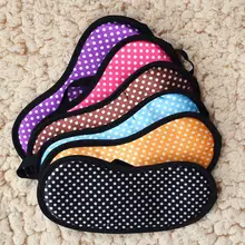 1 шт. в горошек маска на глаза для сна маска для сна Новое Портативный мягкий дорожный спящий режим сна маска для глаз компрессы, патчи для век маска для сна для отдыха инструменты