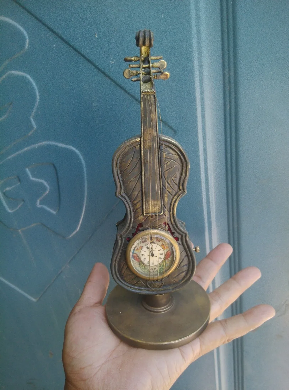 

Rare Old Qing Dynasty royal BRASS clock \ mechanical Pocket watch, can work, with mark, cello, Free shipping