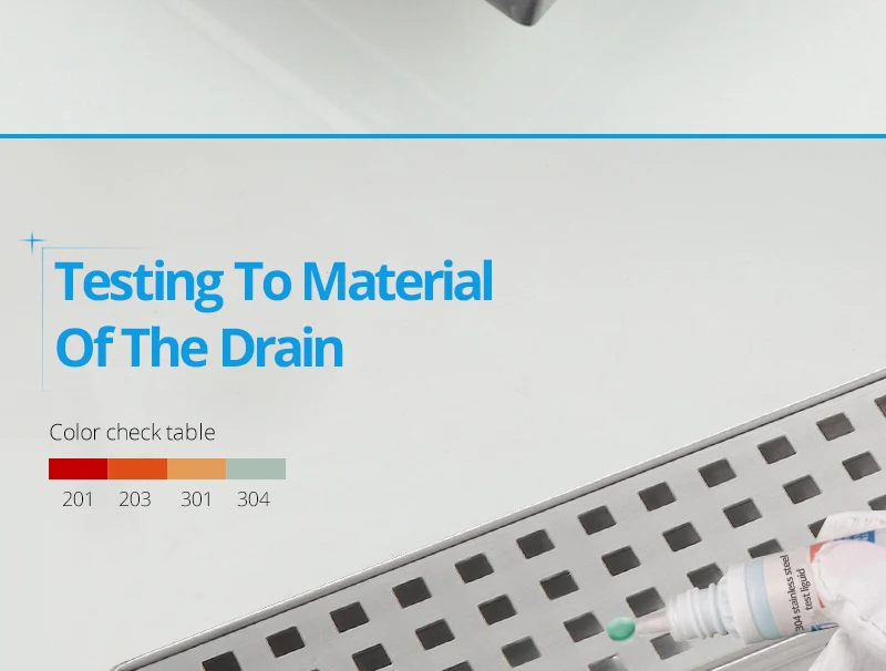 hm Anti-odor Bathtub Shower Drainer Strainer 60cm 304 Stainless Steel Gravity Flushing Deodorization Type Square Floor Drain (12)