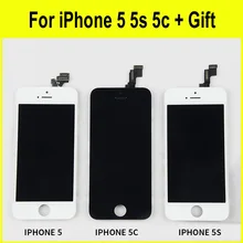 LCD Screen Display Digitizer Assembly For iPhone 5 5s 5c Touch Screen LCD Display A+++ High Screen Replacement For iPhone