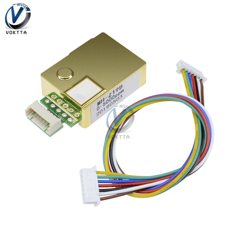 New MH-Z19B Infrared Carbon Dioxide CO2 Monitor Sensor Module UART PWM 0-5000ppm