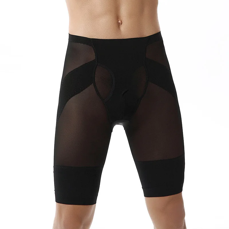 

New Men Butt Lifter Pants High Waist Slimming Shaper for Men Bodybuilding Underwear Slimming legs Tummy Control Short Shaper