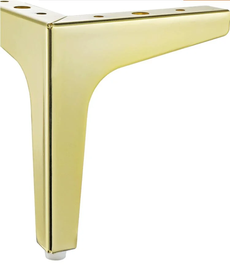 4 аппаратное обеспечение металлические ножки для мебели для квадратного шкафа ножки деревянного стола золото для дивана ноги кровать стояк мебель аксессуары