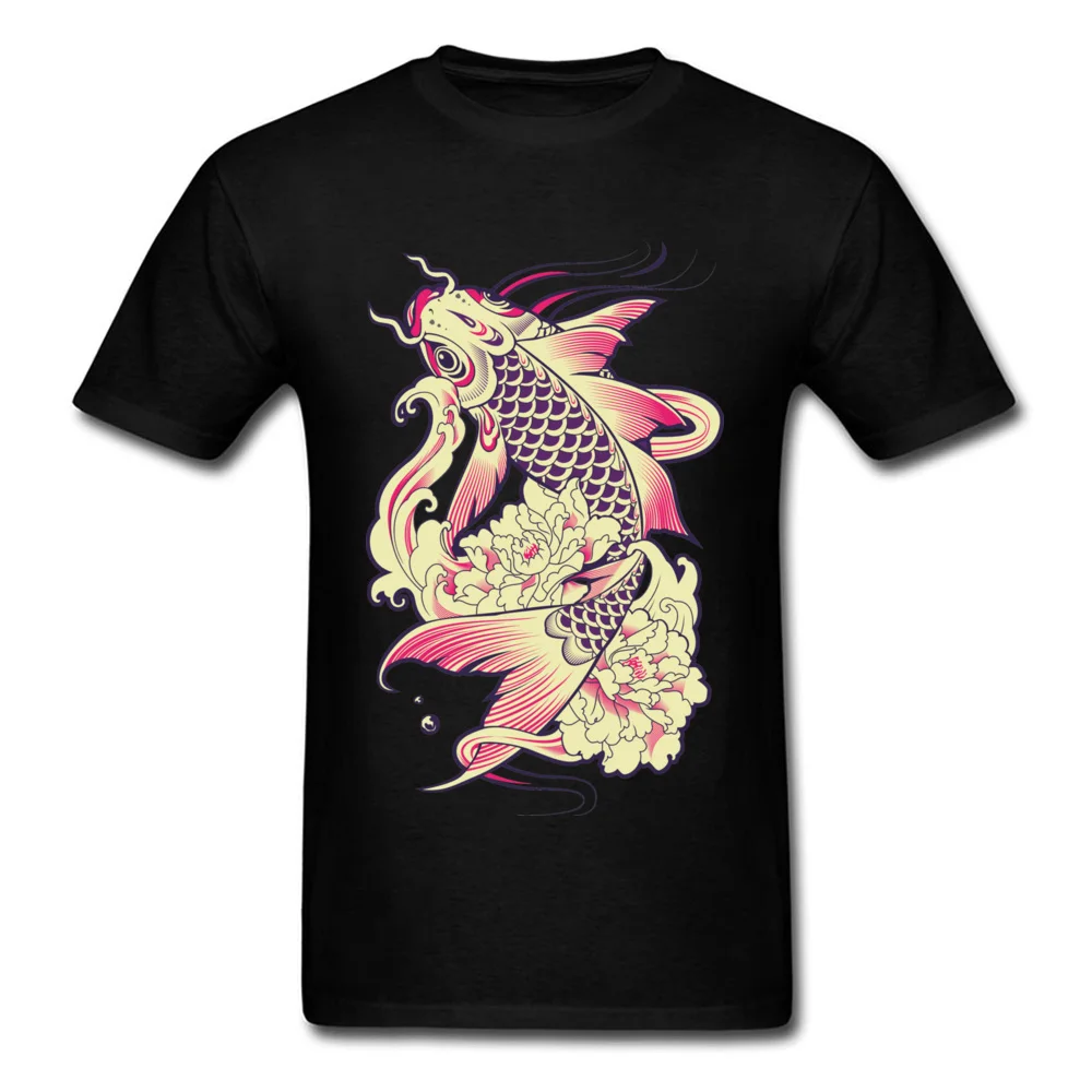Koi Fish Illustration_black