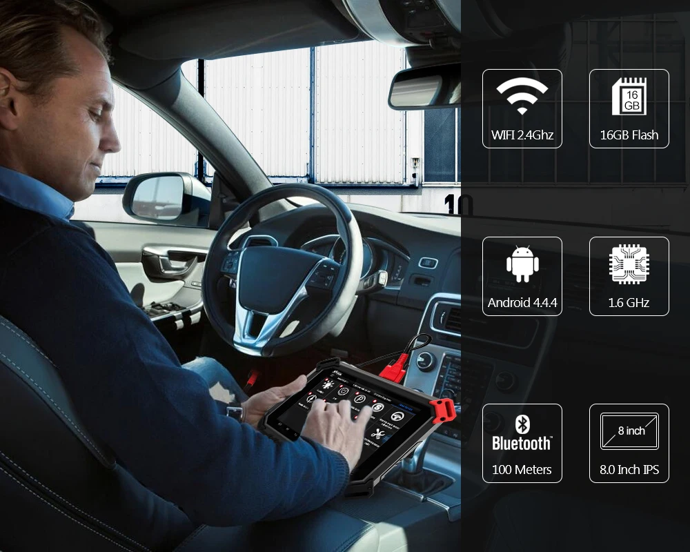 X100 PAD2 OBD2 авто ключ программист одометр коррекция инструмент считыватель кода автомобиля диагностический инструмент со специальной функцией обновление онлайн