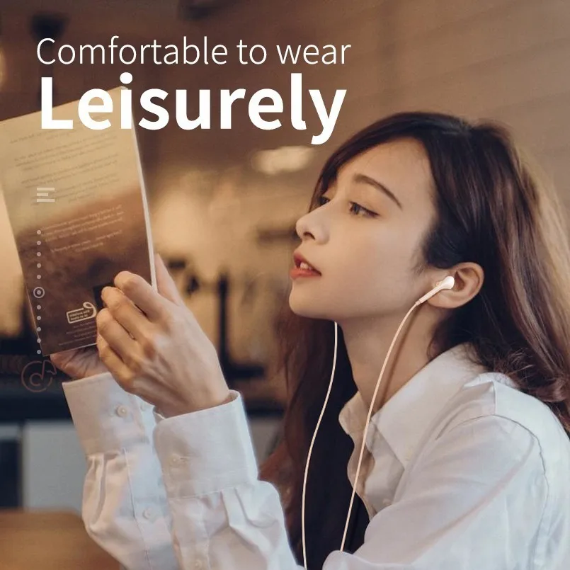 

Earphone Type C Earpods For Cell Phone with Cable Stereo Headset Hands Free Control Earbuds For Xiaomi Samsung Fone De Ouvido