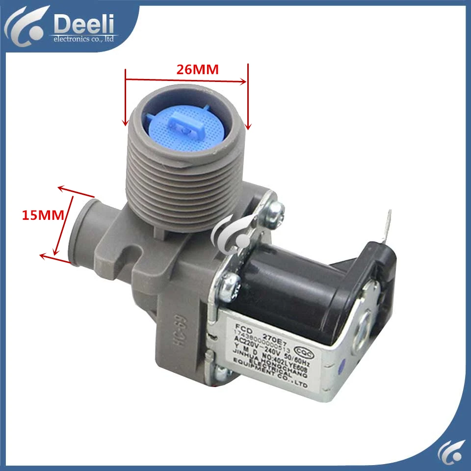 valvula solenoide para maquina lavar roupa fcd270a 01
