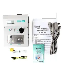 Быстрый 192 двухв-1 дизайн термометр, пистолет для снятия припоя стационарный паяльник тестер температуры