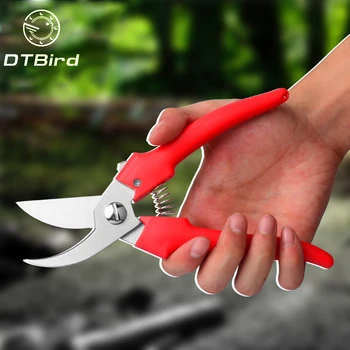 

Plant Pruning Scissors Garden Tools Stainless Steel Grass Flower Gardening Bonsai Pruning Shear Labor-saving Pruner Cutting Tool