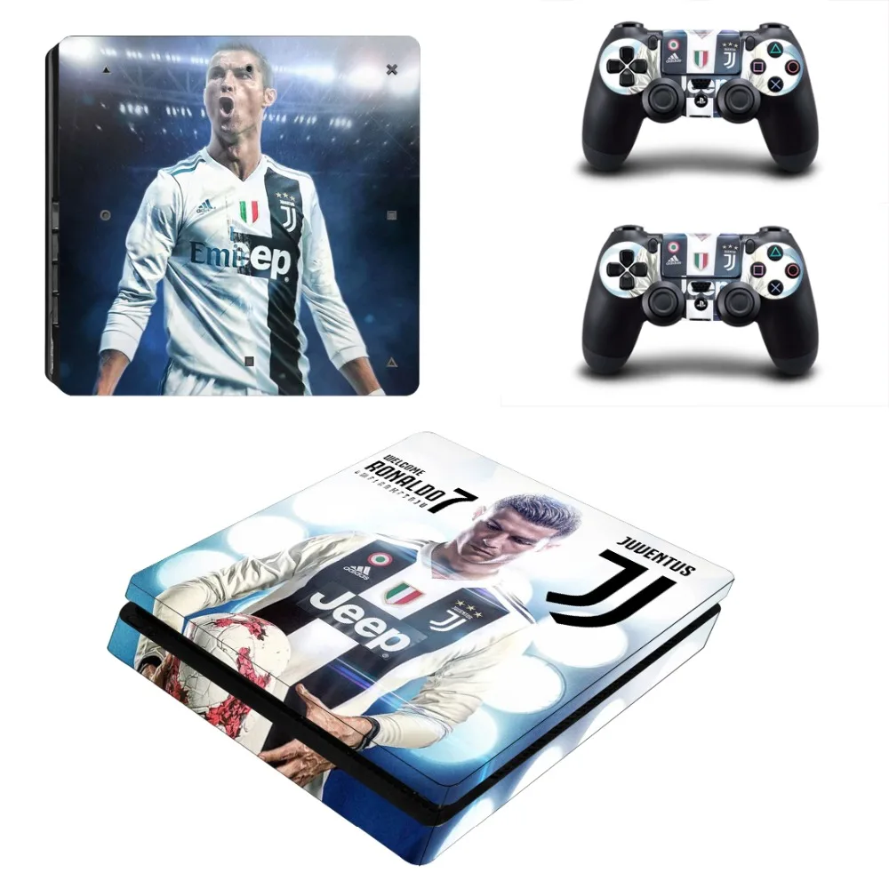 Juventus Cristiano Ronaldo PS4 Slim Skin Sticker Decal for PlayStation 4 Console and 2 Controller PS4 Slim Skins Sticker Vinyl Juventus Cristiano Ronaldo PS4 Slim Skin Sticker Decal for PlayStation 4 Console and 2 Controller PS4 Slim Skins Sticker Vinyl