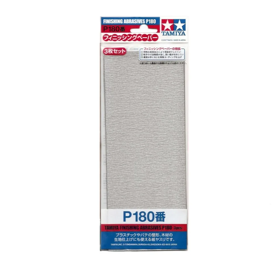 TRACKED /& COMBINED P2000 Tamiya Finishing Abrasives Sandpaper Grit Size P180