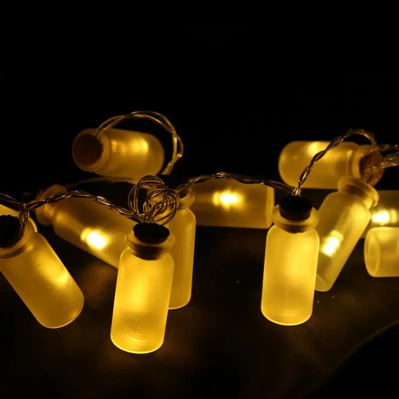 8 Modes Gl Jar Led Fairy Lights With 20ed Warm White Battery Box 8 Modes Gl Jar Led Fairy Lights With 20ed Warm White Battery Box Retro Vase Bottle Light String Indoor In Lighting Strings From