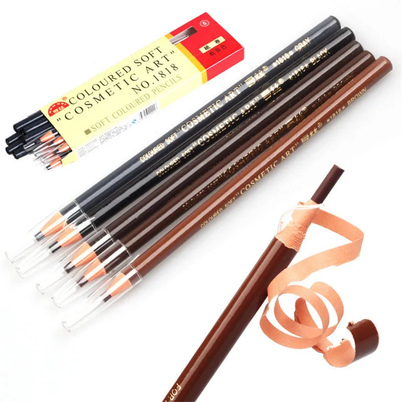 

1PC Microblading Eyebrow Tattoo Pen Waterproof Permanent Makeup Eye Brow Pencil Positioning Lip Eyebrow Cejas Maquillaje