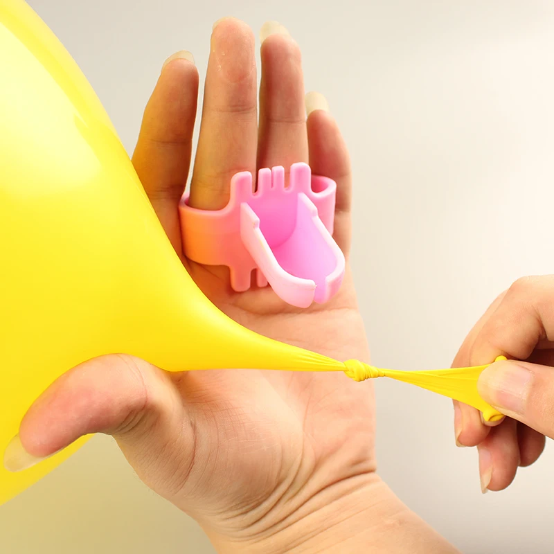 5 Colors 1pcs New Air wuzBalloon Knotter High Quality Fastener Easily Knot Tying Tool Wedding Party Balloon Accessories Supplies (3)