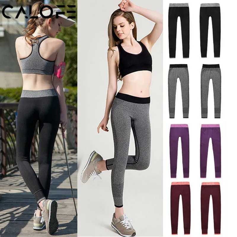 

Womens Sport Leggings Yoga Pants Push up Leggings Athletic Women Training Pants Workout Apparel Tights Exercise Fitness Trousers