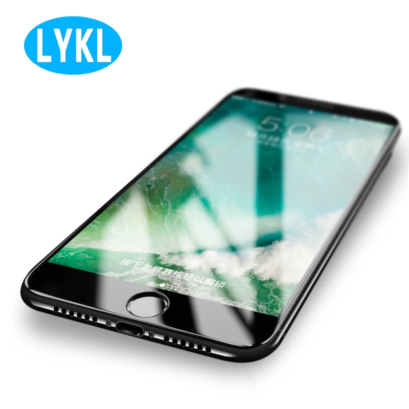 

LYKL 9D screen protector for iphone 6 6 S 7 7 8 plus X glass for iphone 7 6 8 XR XS. Protective glass iphone 7 6 screen saver XR