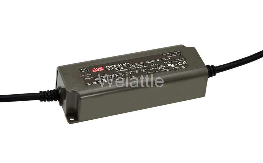 MEAN WELL оригинальный PWM-40-36 36В 1.12а meanwell PWM-40 40 32 Вт одиночный выход Светодиодный