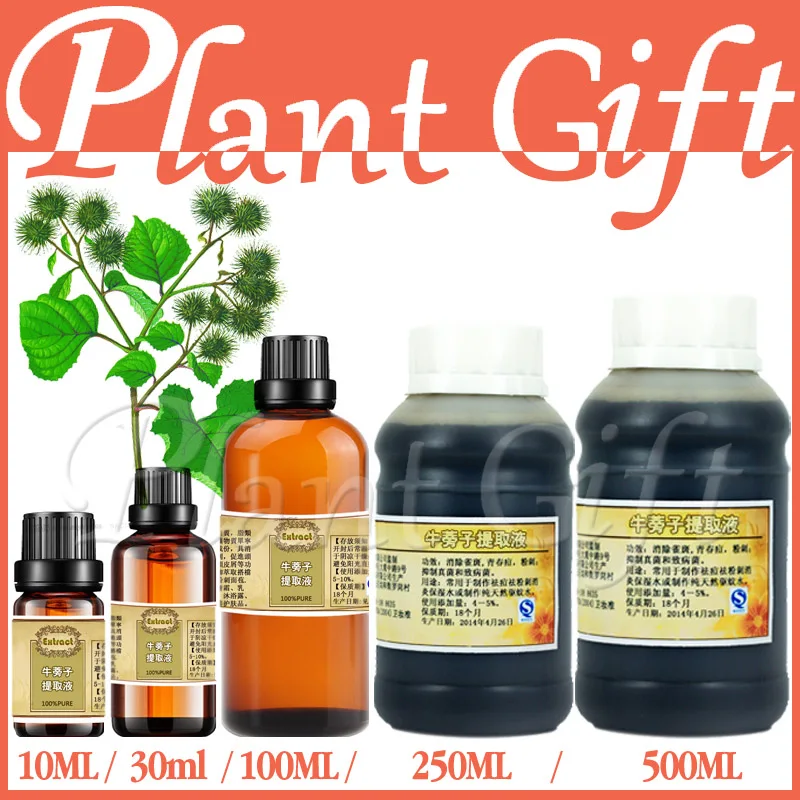 100 pure plant burdock extract Essential oils moisturizing whitening rejuvenation anti aging