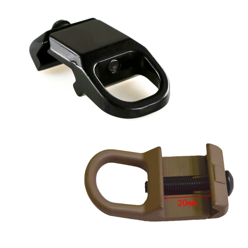 Hunting Accessories QD Steel Sling Mount Slings Buckle Plate Adapter