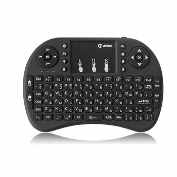 VONTAR i8 Russian English Hebrew Version i8+ 2.4GHz Wireless Keyboard  Air Mouse Touchpad Handheld for Android TV BOX  Mini PC