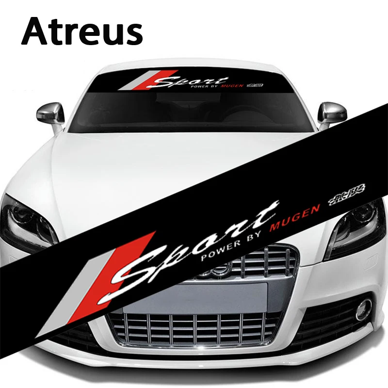 Atreus 1X Авто покрытие ветрового стекла Наклейка на ветровое стекло наклейки для VW