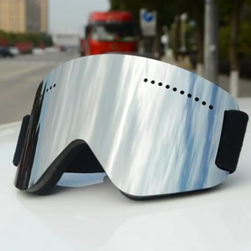 De Esquí Gafas cilíndrico UV400 grande esférico Gafas Snowboard moto ciclismo máscara de nieve Gafas Esqui Motocross Gafas