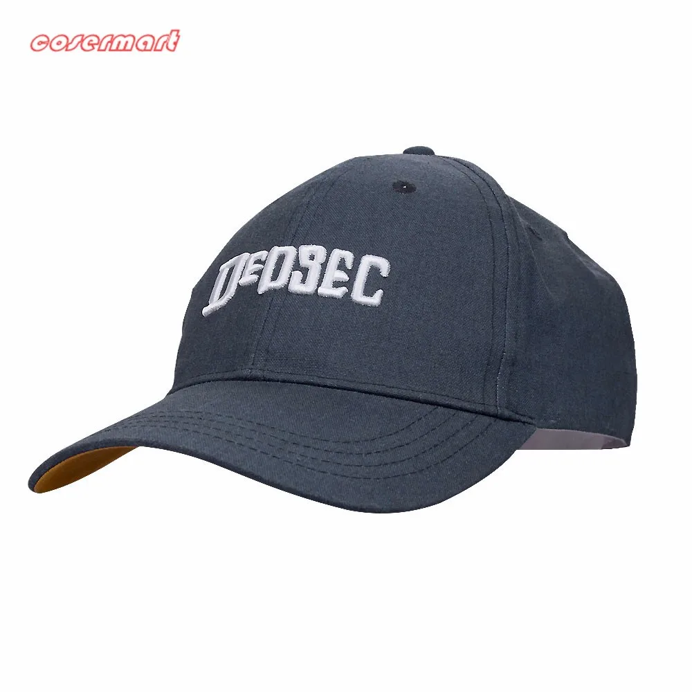 New Fashion Watch Dogs 2 Aiden Pearce Hats Light Blue Baseball Hats Cosplay Peaked Cap Halloween Christmas Gift (3)