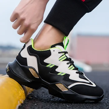 

Leader Show Sneakers For Men Rubber Air Mesh Brand Shoes Man Training Shoes Zapatos Hombre Sports Shoes For Men Comfortable