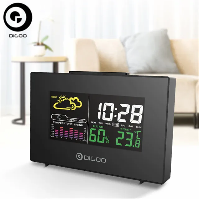 Aliexpress.com : Buy Digoo DG C3 Wireless Color Backlit USB Hygrometer Thermometer Weather