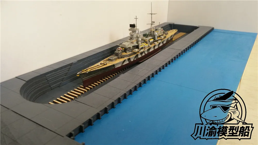 1/700 масштаб судостроительная док станция дока Диона платформа в форме дуги DIY