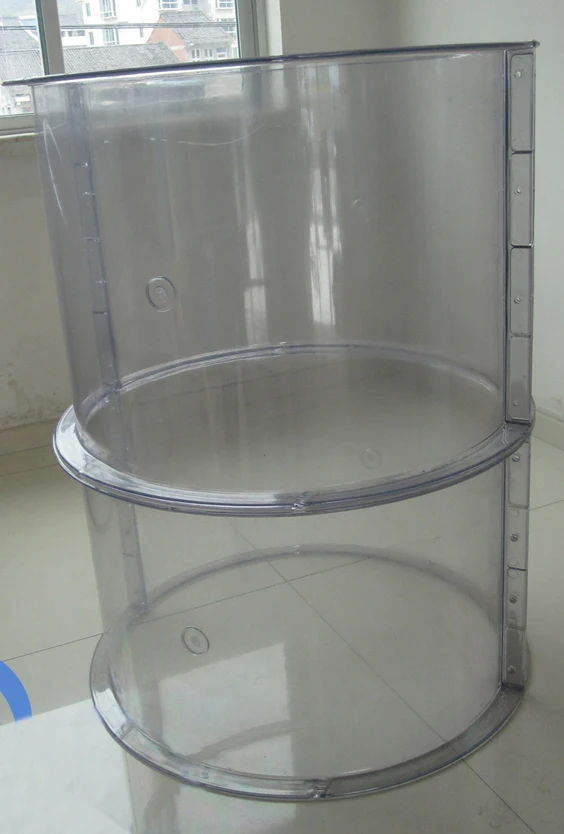 US $149.00 indoor playground accessories for kidstransparent Bending barrelSpiral sliding barrelPlastic barrels straight