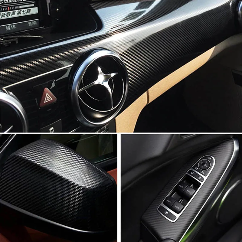 Rovtop-152cm-30cm-Glossy-5D-Carbon-Fiber-Vinyl-Film-Car-Sticker-Wrap-With-Air-Free-Bubble (3)