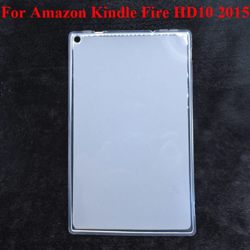 Для Amazon Kindle Fire HD10 2015 Мягкий ТПУ чехол Защитный Kindlefire HD 10 2017 симпатичный тонкий