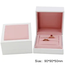  New minimalist style jewelry box, marriage diamond ring box, couple ring box, necklace bracelet gift box 