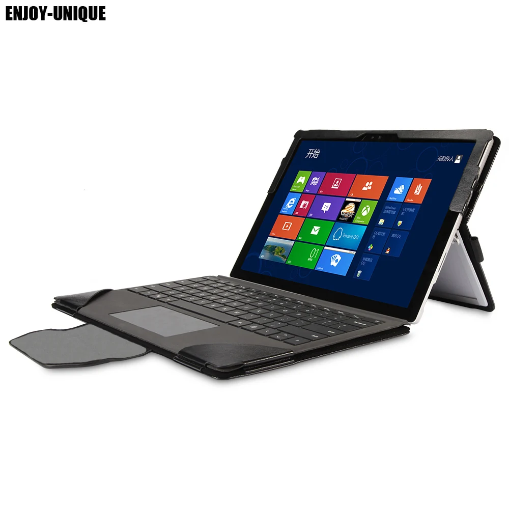 

Case for Microsoft New Surface Pro 12.3inch Latop Tablet PC PU Leather Business Keyboard Cover Protective Pouch