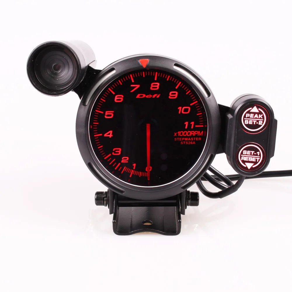 

Difi BF Tachometer 3.75Inch 7 Colors 0-11000 RPM Gauge With Stepper Motor and Car Shift Light For Car Gauge