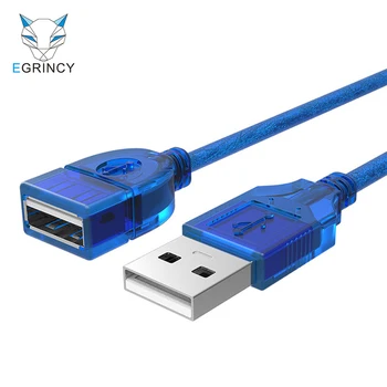 

EGRINCY USB Data Sync Transfer Extender Cable USB 2.0 Male to Female USB Cable Extension Cord Extender For PC Laptop Printer 10m